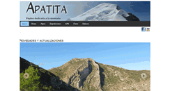 Desktop Screenshot of apatita.com